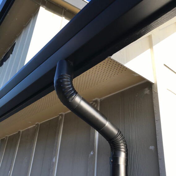 Round Downspout Royal Gutters