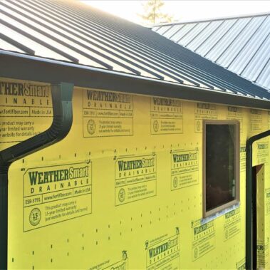 Professional Spanish curved gutter installation by Royal Gutters Portland - WeatherSmart protection system with Max Flow technology. 503-558-8700